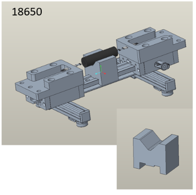 Battery Cell Quality Fixture 18650